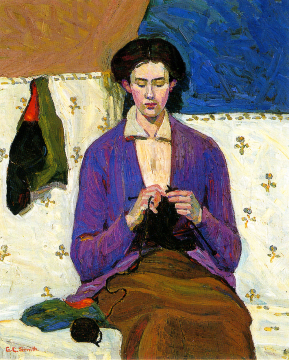 Grace Cossington Smith’s The Sock Knitter
