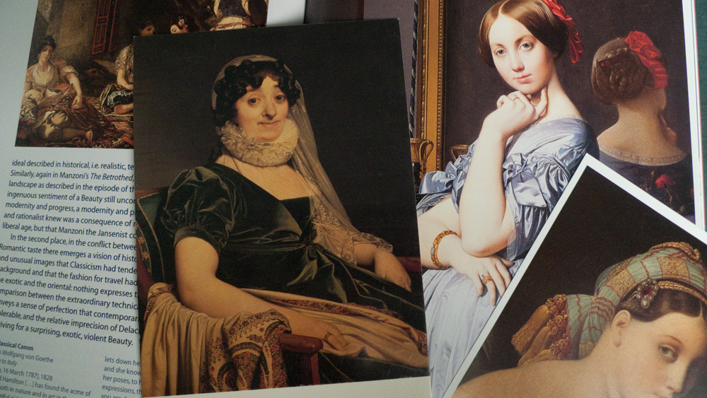 Ingres’ Textile Portraits