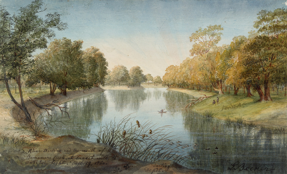Ludwig-Becker-River-Darling-No-32-1960